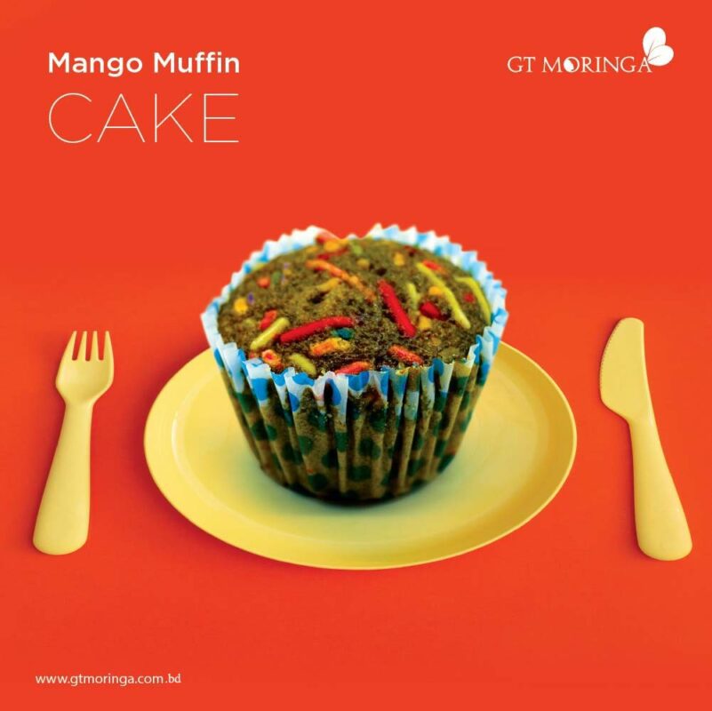 gtmoringa-Mango Muffin Cake